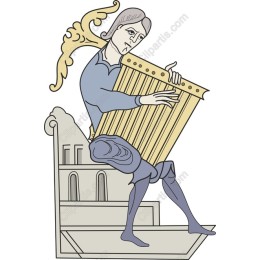Medieval Harpist