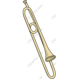 Classic Trombone Drawing