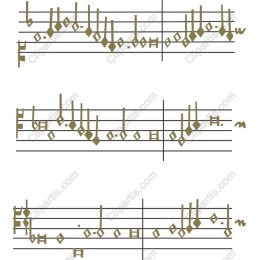 Elegant Musical Notation