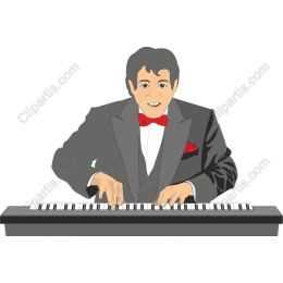 Elegant Pianist