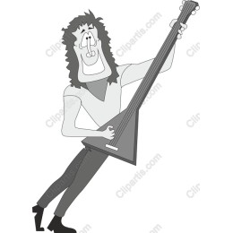 Quirky Rock Musician