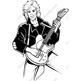 Rock 'n' Roll Guitar Player