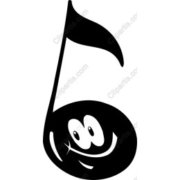 Smiling Music Note