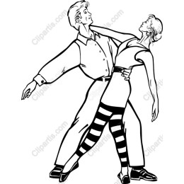 Elegant Dance Couple