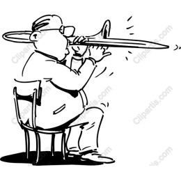 Charming Trombone Player