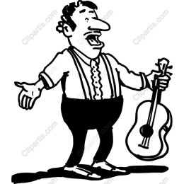 Charming Singing Musician
