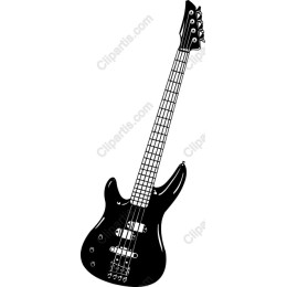 Black Bass Guitar