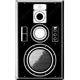 Vintage Speaker Icon
