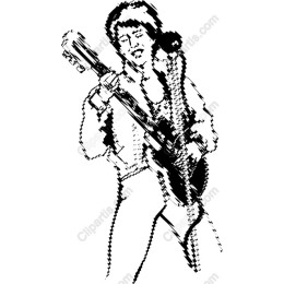 Electric Rock Musician