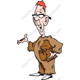 Playful Gorilla Costume Character