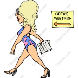 Confident Office Meeting