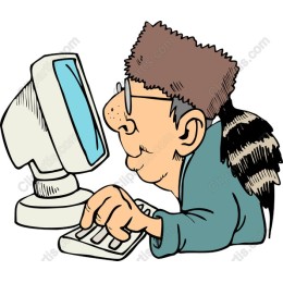 Quirky Computer User