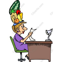 Fruit Hat Lady