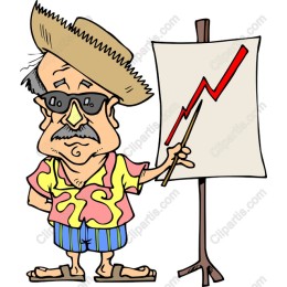 Cheerful Hawaiian Shirt Character