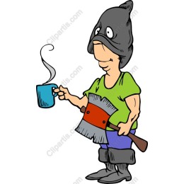 Quirky Coffee-loving Character