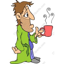 Cozy Morning Coffee Character