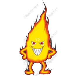 Fiery Character - Mischievous Flame