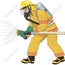 Brave Firefighter