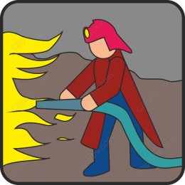 Brave Firefighter