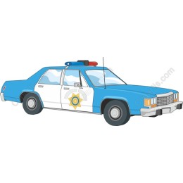Classic Police Car
