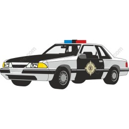 Classic Police Car