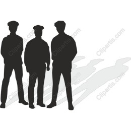 Silhouette of Three Authority Figures