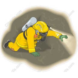 Courageous Firefighter