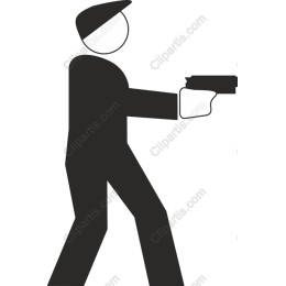 Dynamic Action with Firearm
