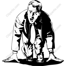 Crouching Man
