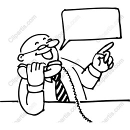 Cheerful Businessman Phone Conversation
