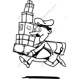 Busy Delivery Man