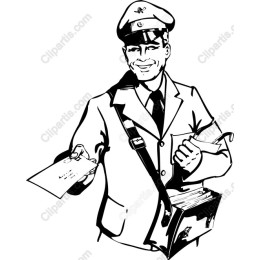 Vintage Postal Worker