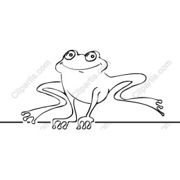 Cheerful Frog