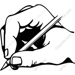 Creative Hand Holding Pencil