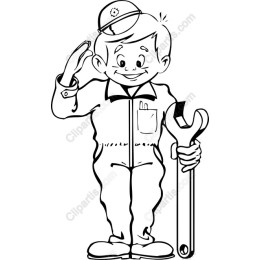 Cheerful Mechanic