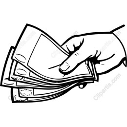 Hand Holding Cash