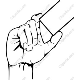 Hand Holding Card