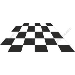 Black and White Checkerboard