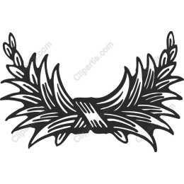 Elegant Laurel Wreath