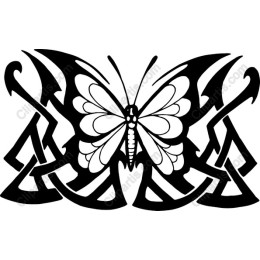 Tribal Butterfly