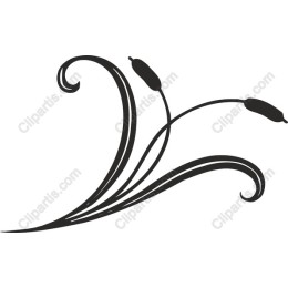 Elegant Floral Swirl