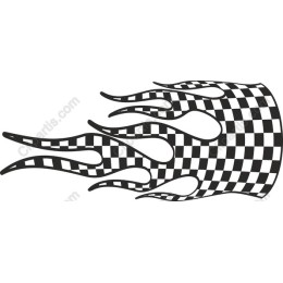 Dynamic Flame Checkerboard