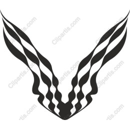 Wing-Inspired Flowing Lines