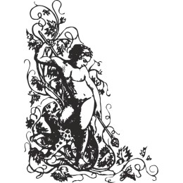 Nature's Embrace: Elegant Goddess