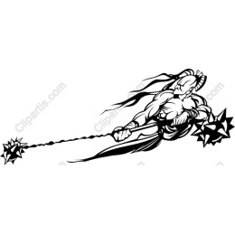 Powerful Warrior Mace