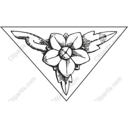 Elegant Floral Emblem