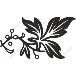 Elegant Leaf and Berry