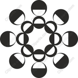Abstract Floral Geometric