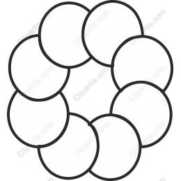 Geometric Circle Arrangement
