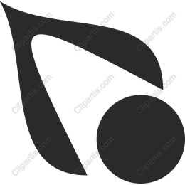 Stylized Music Note